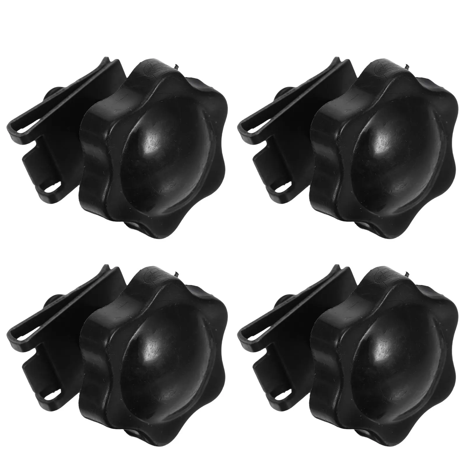 1Set Motorcycle Anti Theft Security Screws Metal Saddle Bag Bolts Side Case Locks Black Fasteners Universal Motorcycle