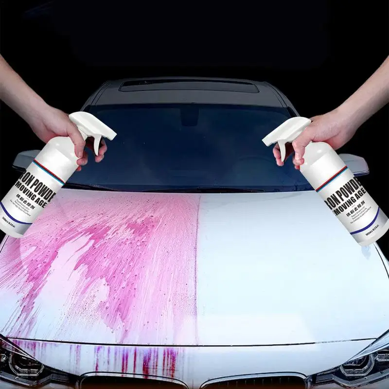 Car Rust Removal Spray 500ml Multifunctional Auto Rust Remover Professional Rust Remover Spray for Car Detailing