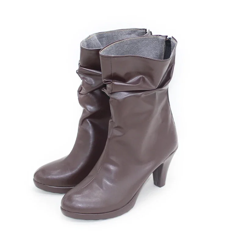 Koala Cosplay Schuhe Halloween Karneval Stiefel Cosplay Prop PU Leder Schuhe Nach Maß