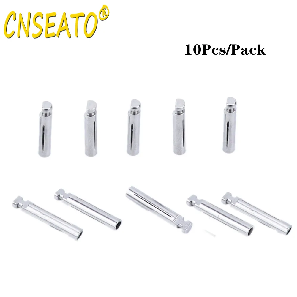 10Pcs Dental Burs Adapter Converter 1.6mm to 2.35mm Shank Polisher High Speed to Low Speed Polishing Burs FG RA Dentistry Lab