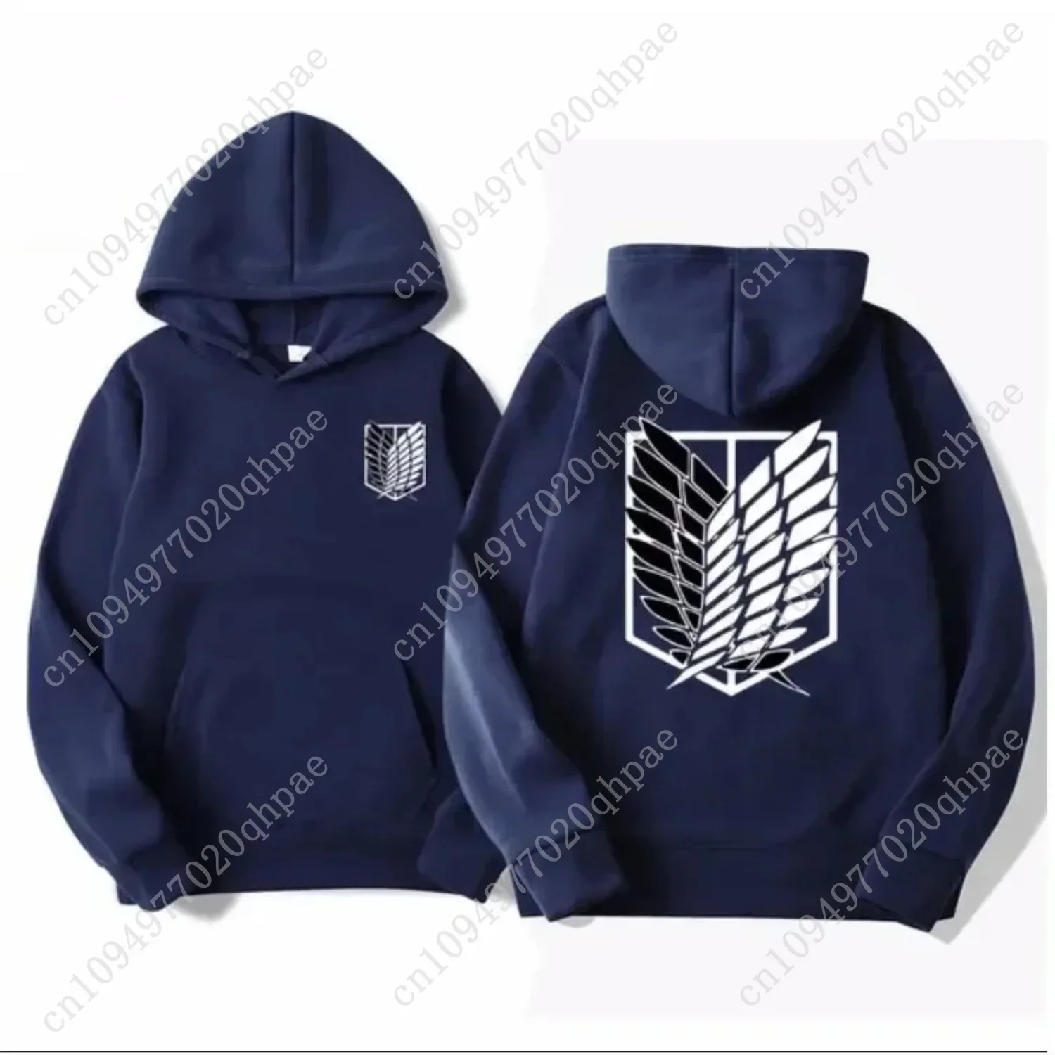 Attack on Titan Men's Hoodie Anime Hoodies Men Women Streetwear Pullover Harajuku Shingeki No Kyojin Hoodies Sweatshirt Clothes