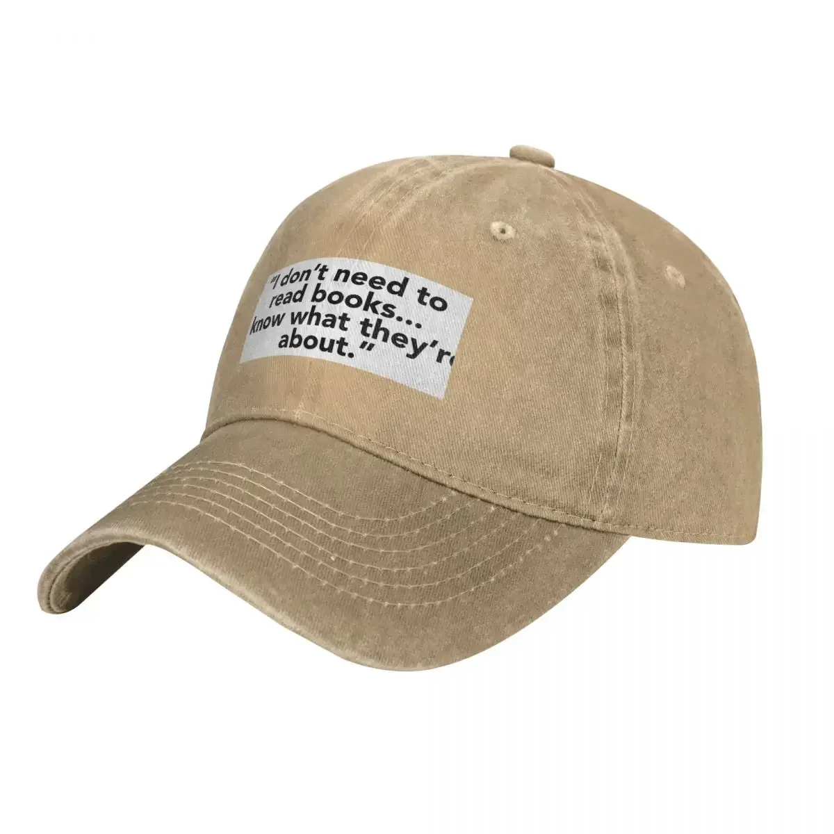 I don't need to read books, I know what they're about. Cowboy Hat Male Golf Gentleman Hat Sunhat Caps For Men Women'S