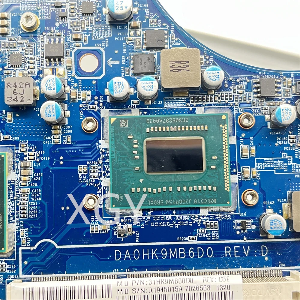 Placa base original para portátil Sony SVF152 SVF152A DA0HK9MB6D0 SR0XL I5-3337U GT740M, probada y en perfecto estado.