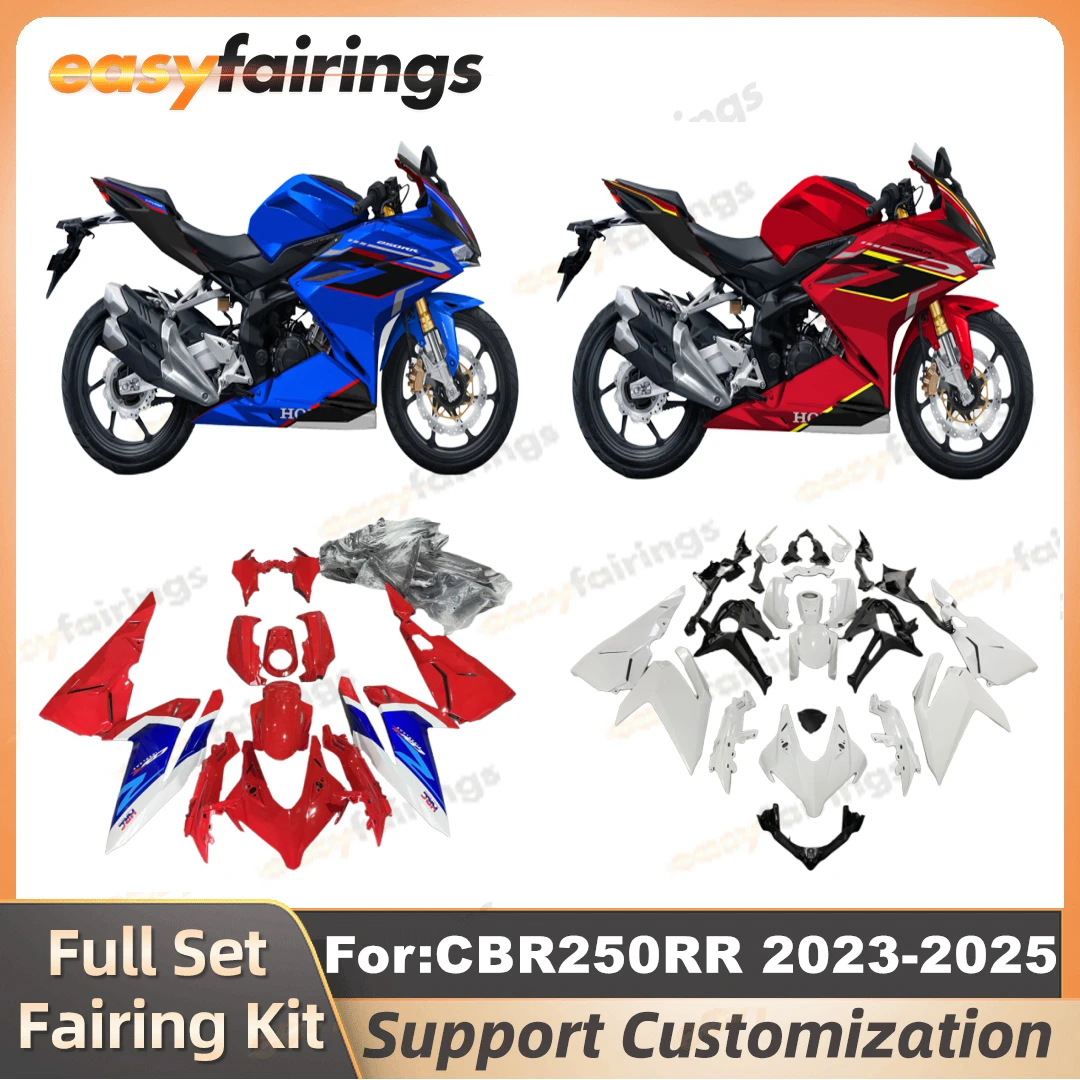 

Для HONDA CBR250RR CBR250 2023 2024 2025 полный комплект обтекателей для мотоцикла, АБС-пластик, литьевая форма для кузова, комплекты обтекателей для кузова zxmt