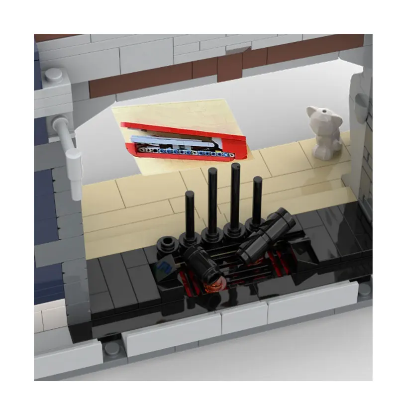 

In-stock new product: MOC 239-piece creative item/scene DIY small particle building block set, educational toy model gift set an