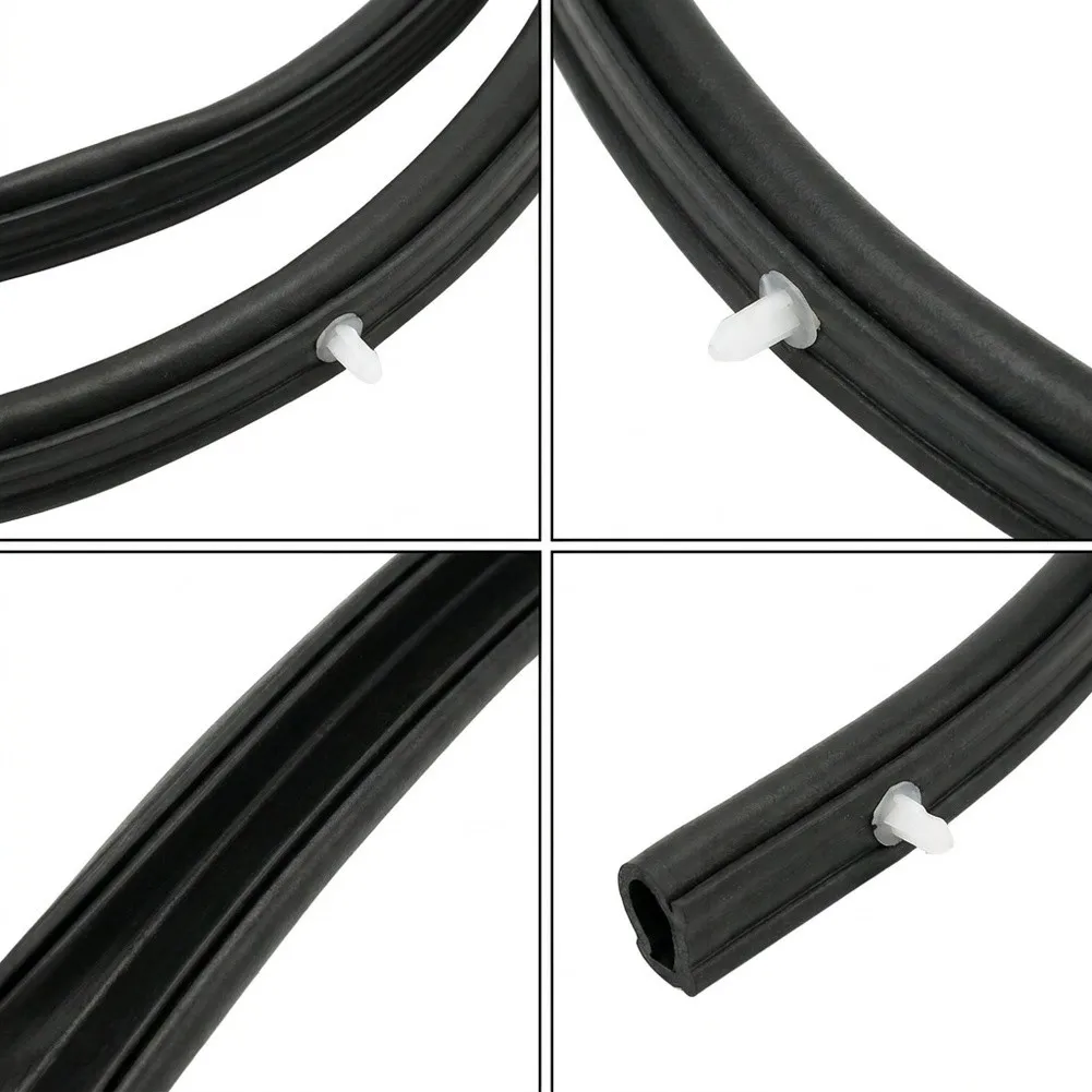 Hood Rear Sealing Strip Rubber Weatherstrip for Toyota Corolla 2007-2013 ZRE15# OEM Part 53383 02120 Engine Bay Seal