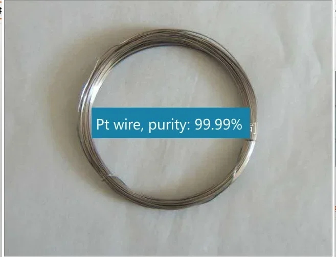 

Platinum wire and platinum wire electrode with purity of 99.99%, length 10cm, diameter 0.3/0.4/0.5/0.6/0.7/0.8/0.9/1.0mm