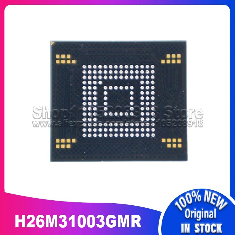 5 uds ~ 50 uds/lote H26M31003GMR 4G EMMC4.5 BGA153 100% original en Stock