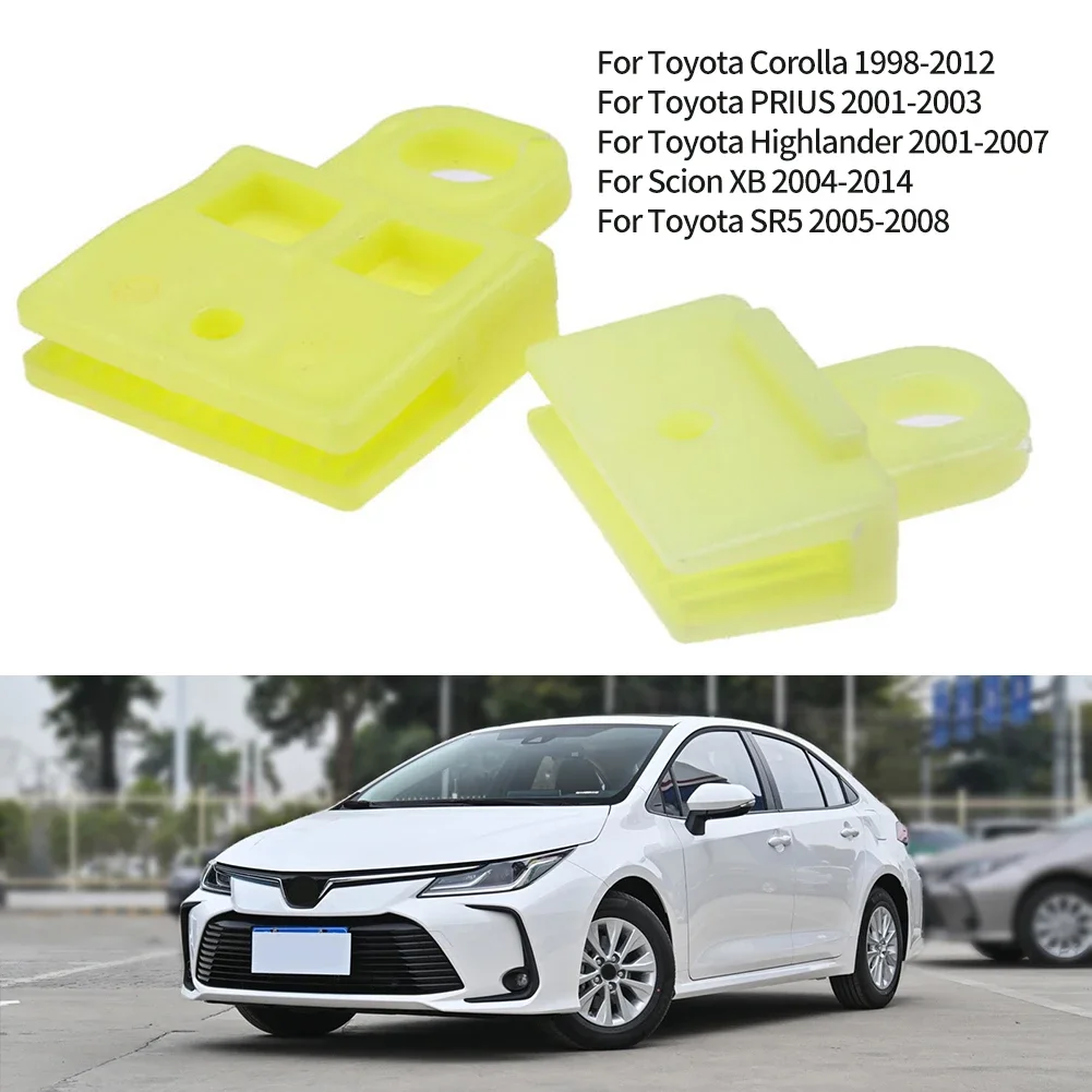 2 PCS Car Door Window Regulator Glass Channel Clips Power And Manual Sash Clip For Toyota Corolla For Toyota PRIUS