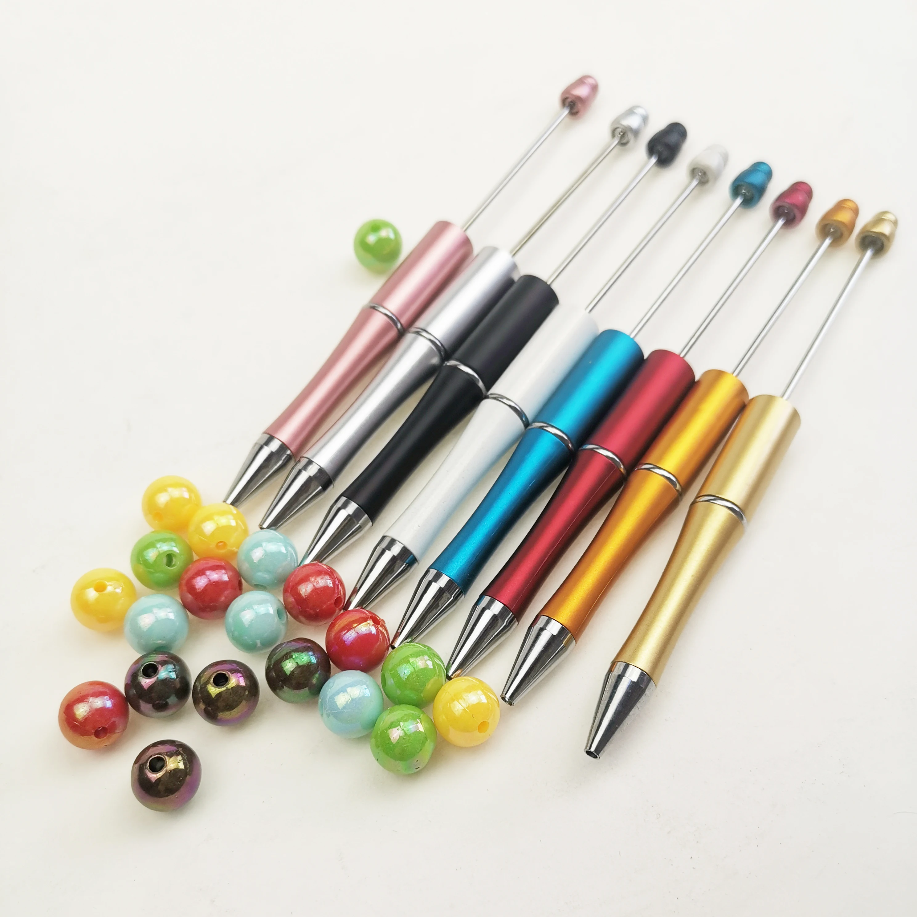 10 шт., бусины для рукоделия, украшенные бисером