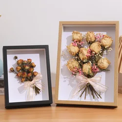 Wholesale of three-dimensional dry flower frame with a 3cm hollow shell insect DIY building block specimen, eternal flower frame