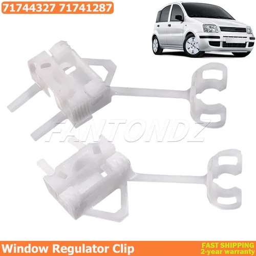 Imagen 1 del producto Para Fiat Panda 2003-2012 Clip regulador de ventana 71744327 71741287 Clip regulador de ventana de puerta lado izquierdo o derecho