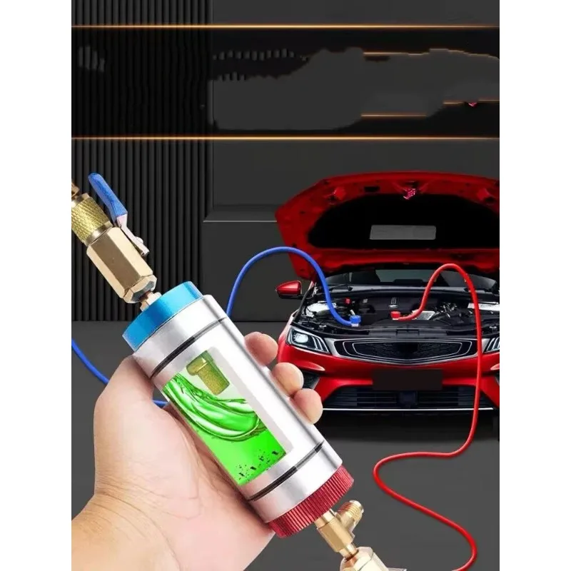 Auto Air Conditioner Refrigerant Charger Vacuum Type Water Tank Replacement Parts Auto Repair Tools R134 Assembly Parts