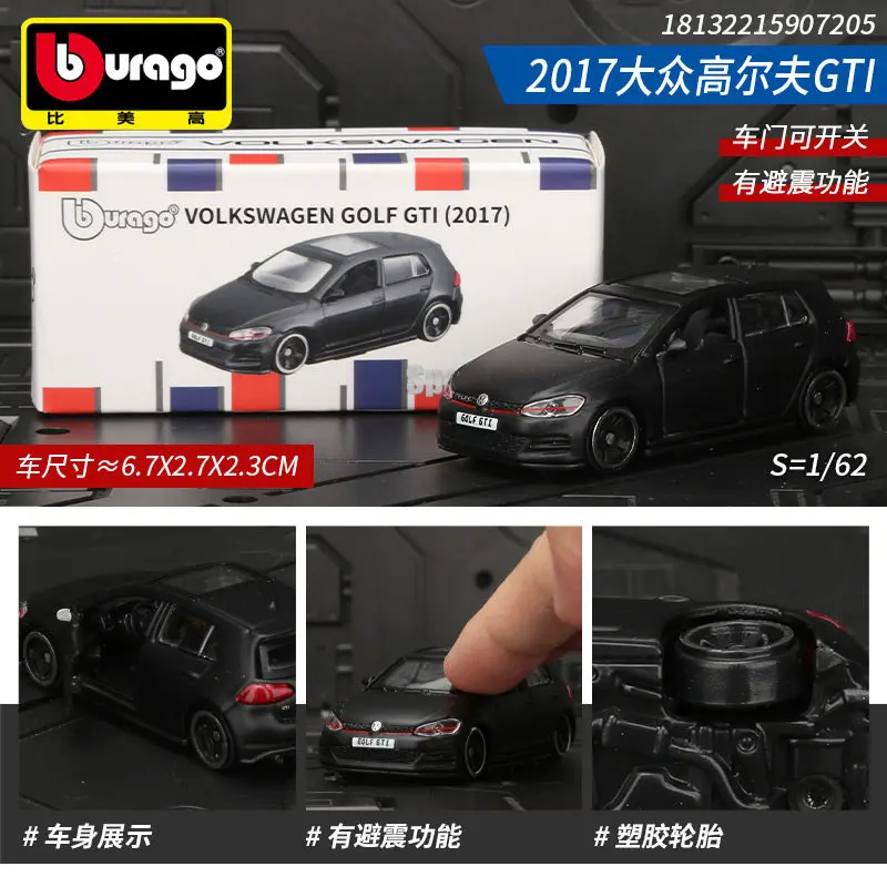 Bburago 1:64 Druckguss-Automodell, Audi Porsche 911 Mercedes-Benz Sammlerstück aus Legierung, Geschenk für Jungen, Kinder und Erwachsene – Detail 13