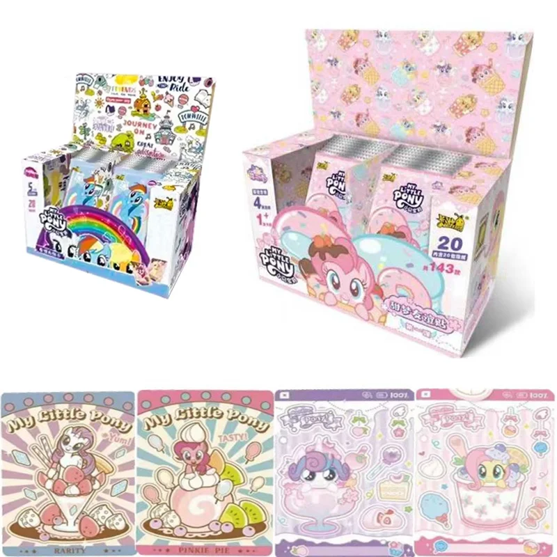 KAYOU Vol.1 My Little Pony Card Sweet Dream Friendship Post Crazy Pack Наслаждайтесь вашего дня Аниме Коллекционная карточка игрушка в подарок