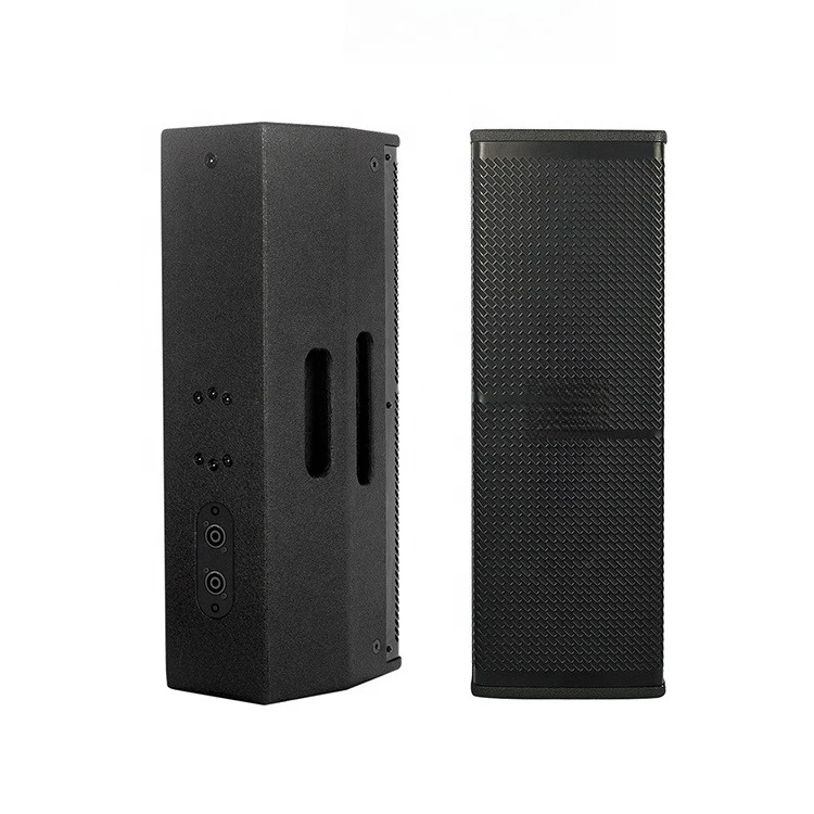 Professional Audio System Dual 6-inch column speakers and single 15-inch active subwoofer
