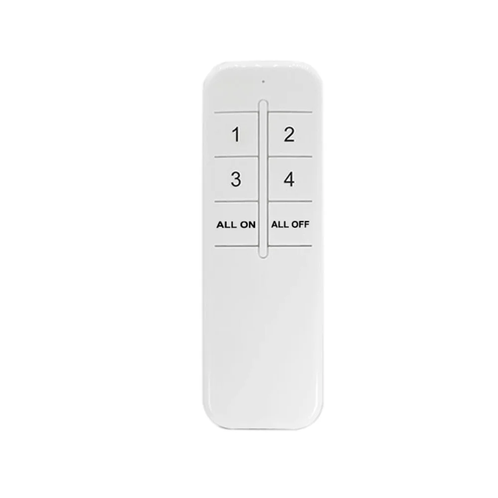 Ewelink WIFI intelligent cassette single circuit on-off device can be paired with a 2.4G6 key remote control