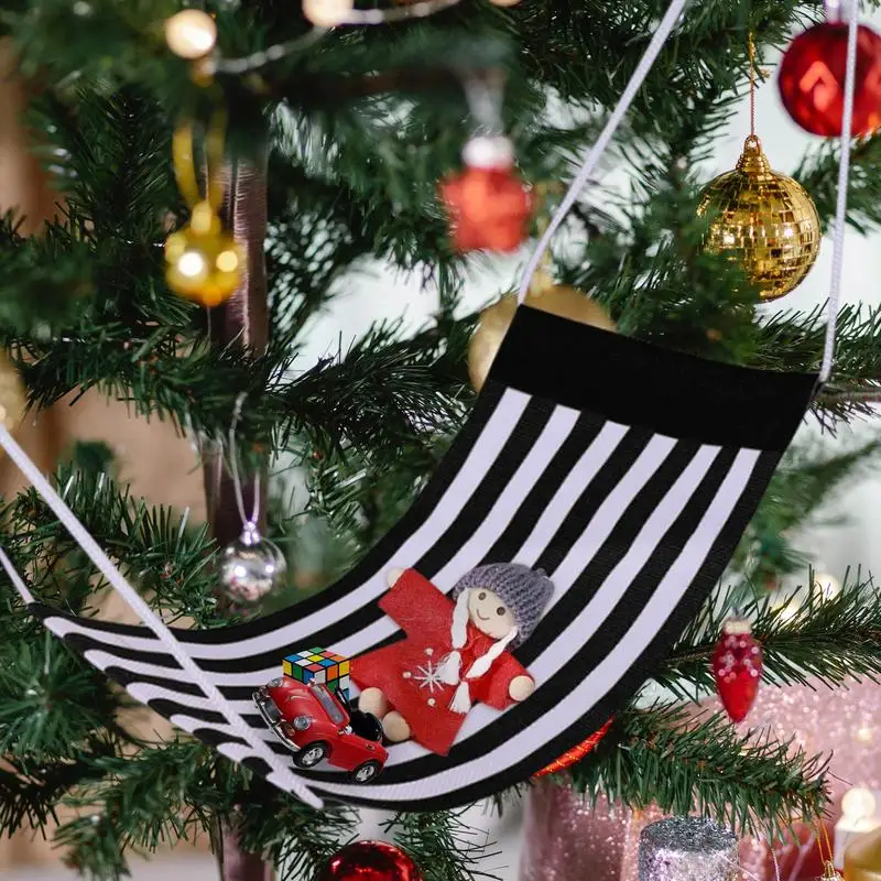 Christmas Striped Doll Hammock Christmas Doll Accessories And Props Christmas Doll Hammock Doll Accessories Christmas Doll Swing