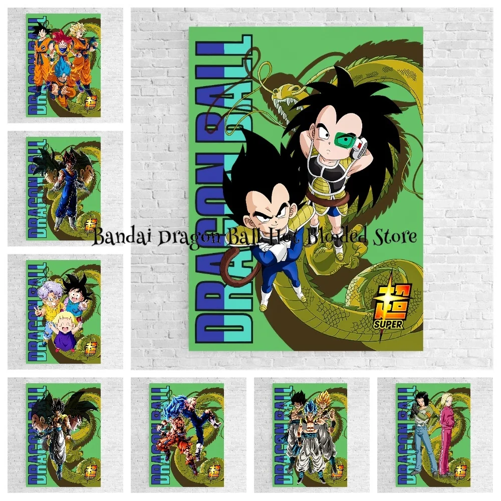 

Canvas Painting Hot-blooded Classic Anime Character Dragon Ball HD Poster Picture Modern Living Home Decor Painting Kids Gift