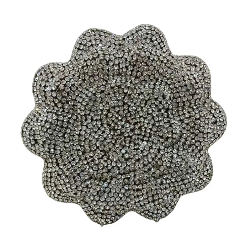 Crystal Bag Full Diamond Dinner Premium Light Luxury Rhinestone Love Banquet Women's Clutch Bag