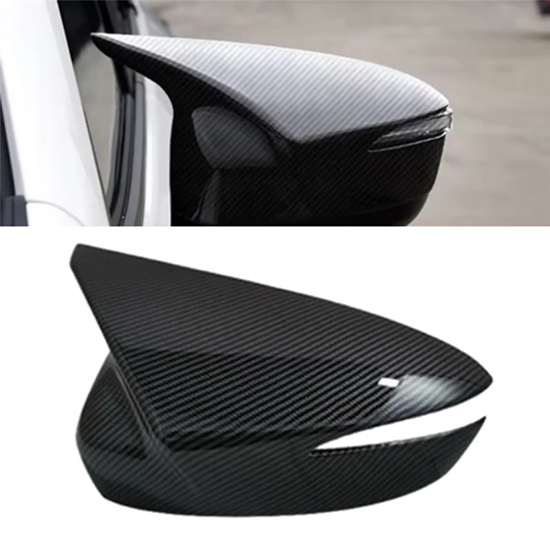 

Крышка зеркала заднего вида WO-Car, корпус бокового зеркала, отделка из углеродного волокна для Mazda CX-3 CX-4 2015-2019 CX-5