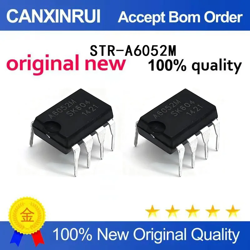 (5 Pieces)New stock STR-A6052M A6052M STR-A6052M A6052M DIP-7