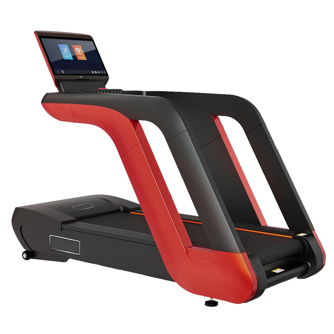 

Fitness Running Machine Electric Treadmill With Heart Rate Function Adjustable Slope Running Machine Can Customized