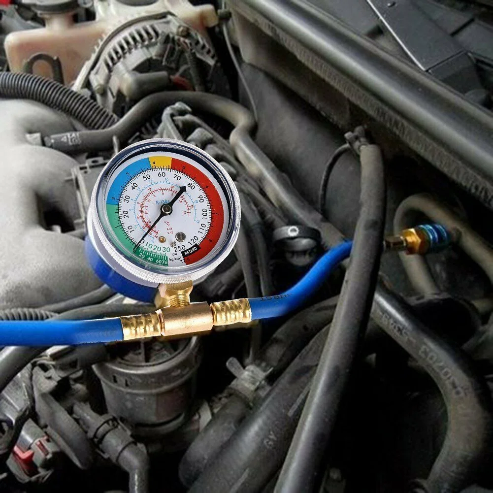 Useful High Quality New Practical R134A Air Conditioning Hose Replacement Replaces Gas Gauge Hose Parts Recharge