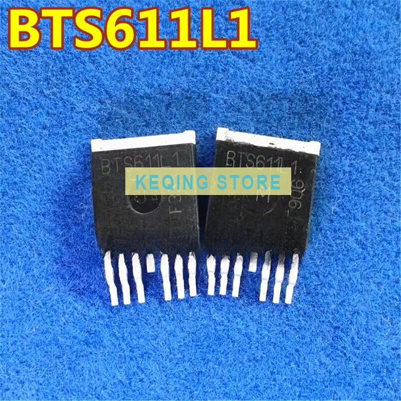 10PCS Used+Not NEW+Send after Measure BTS611L1 dual-channel high-end power switch