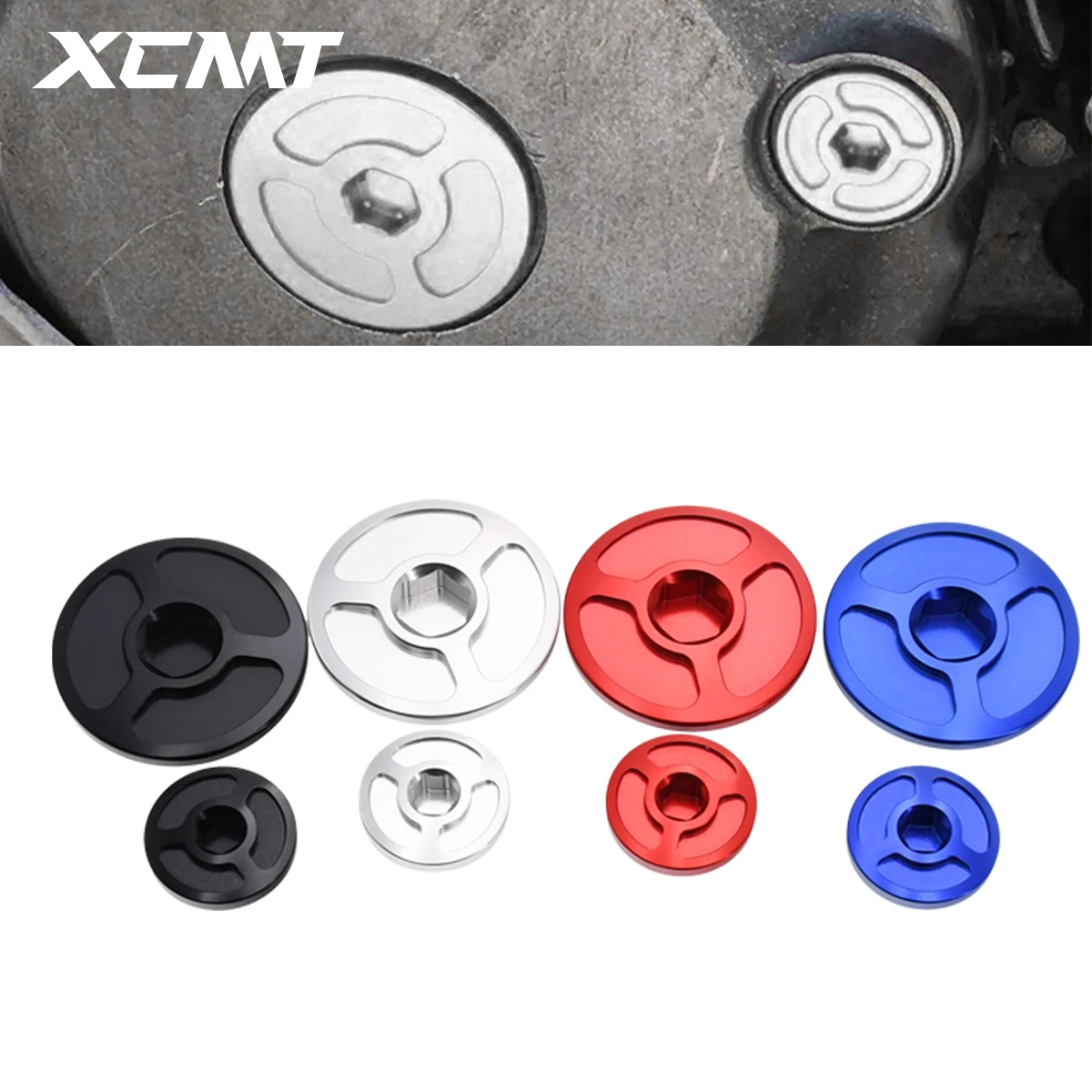 

Motorcycle Engine Crankcase Cover Straight Screw For HONDA XR 250 400 600 XR250R XR650R CRF250R CRF450R CRF 150 230 Cap Plug