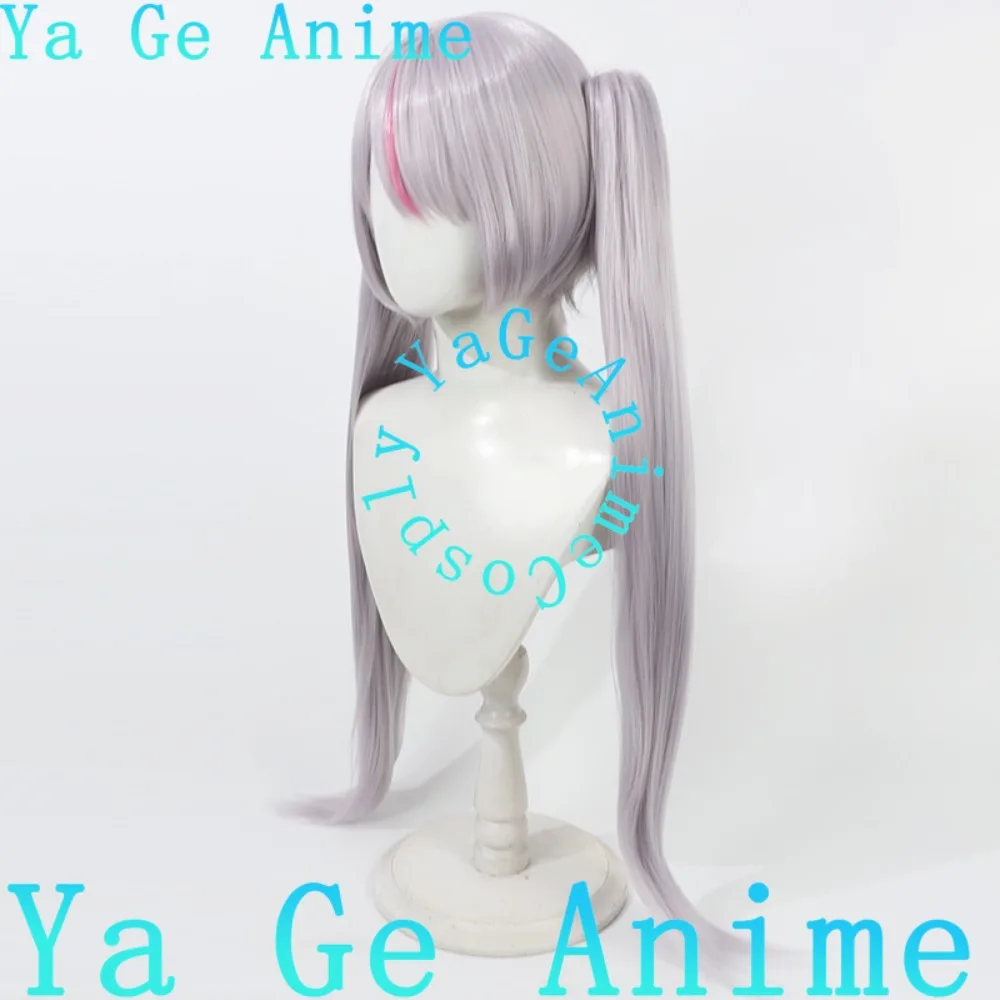 VTuber 우사키 미미 코스프레 가발 클로 클립 애니메이션 리얼리티 쇼 게임 롤플레잉 가발 애니메이션 댄스 파티에 사용됨