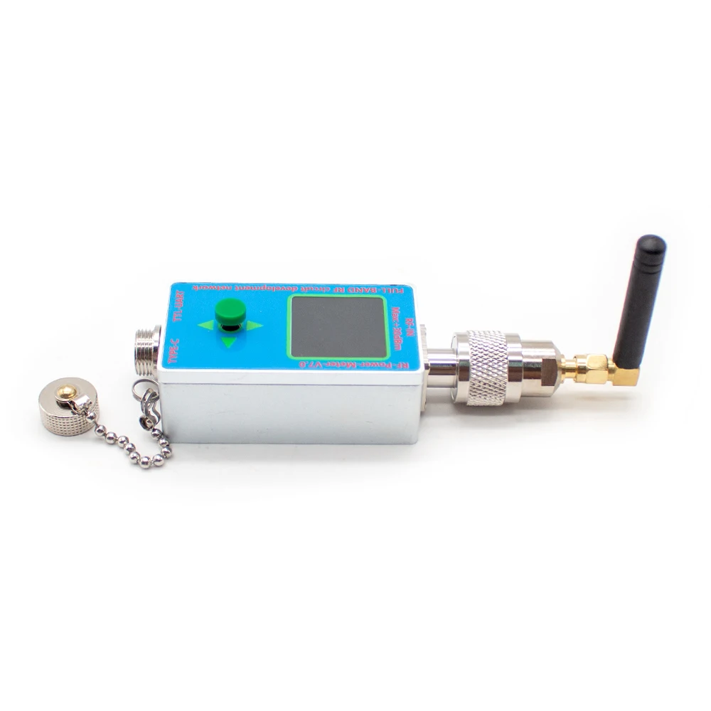 10GHz LCD RF Power Meter Set V7 N-Type Type-C USB ad alte prestazioni Full-band RF Circuit Development Network comunicazione seriale