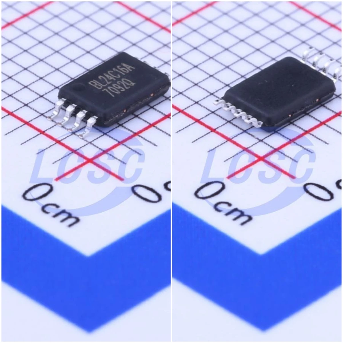 20-100pieces/Pack BL24C16A-SFRC EEPROM 16Kbit 1.7V~5.5V 1MHz I2C TSSOP-8 Memory IC Chip BL24C16A Integrated Circuit