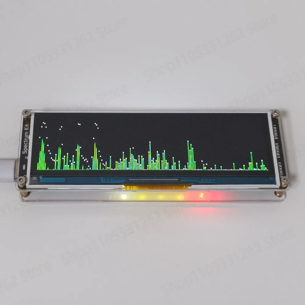 LFSK Ultra Professional Music Spectrum Display Car Audio Rhythm Light Sound Activated