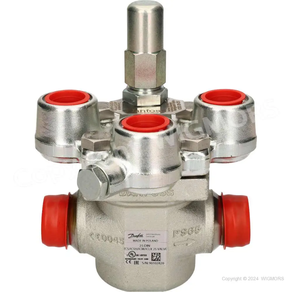 Danfoss Pilot Operated Servo Valve, ICS3 25-25, 25.0 Mm, Butt Weld, 027H2110