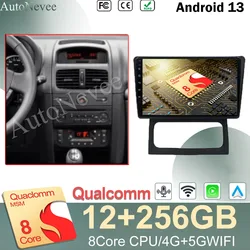 Auto Android 13 Per Renault Clio Campus Auto Stereo Video Radio Carplay Touch QLED Schermo GPS Bluetooth No 2Din DVD WIFI DSP BT