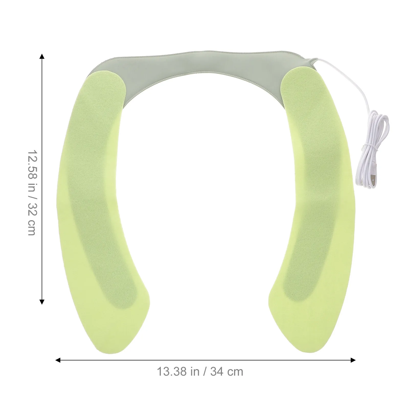 Heated Toilet Seat Cushion Warm Flannel PU Material Reusable Washable Intelligent Constant Temp Heating Winter Toilet Seat Cover