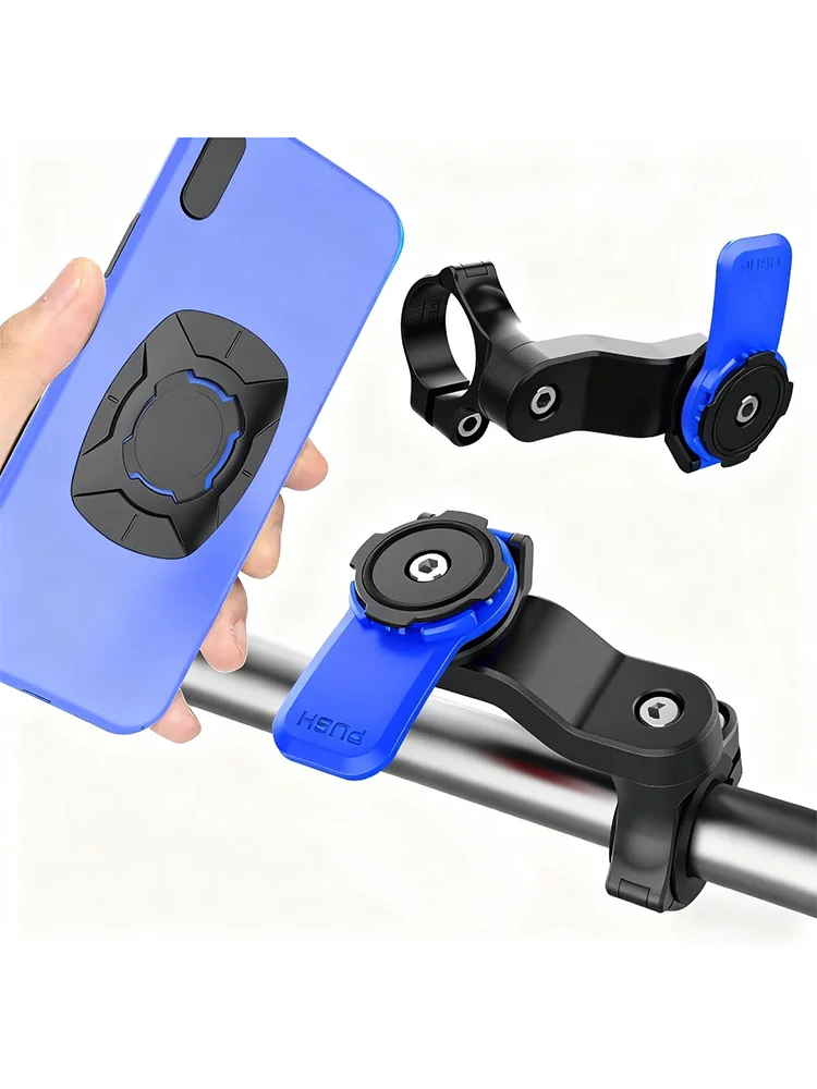 AliExpress NONE 360° Rotatable Fully Adjustable Universal Phone Holder Shockproof Motorcycle & Bicycle GPS Navigation Mount for All Smartphones
