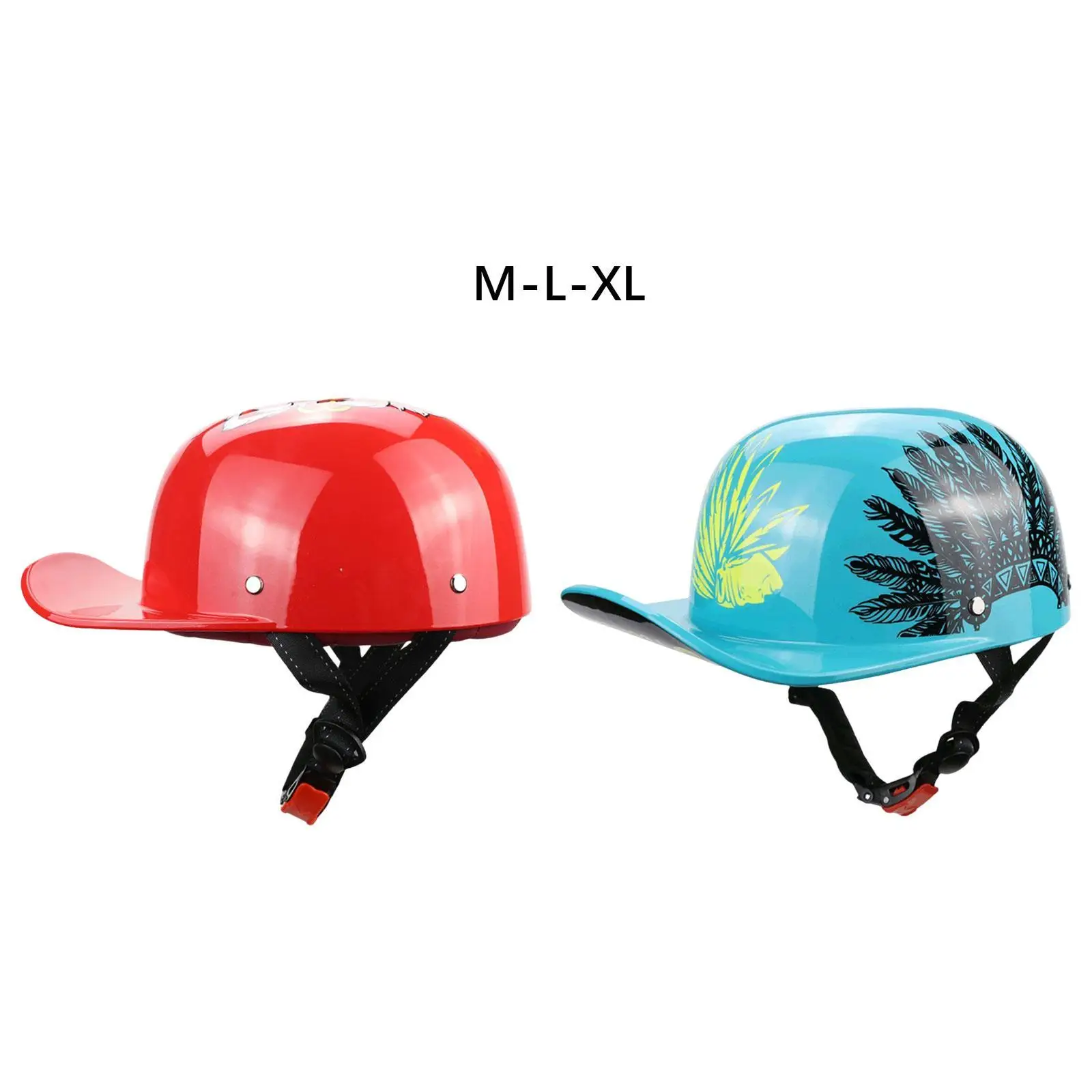 

Retro Design Motorcycle Helmet Baseball Cap for Motorbike Multifunctional