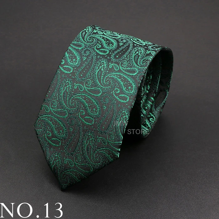 Neue Design Hochzeit Männer Krawatte Grau Braun Grün Paisley Blume Krawatten Männer Business Dropshipping Bräutigam Kragen Zubehör Geschenk – Detail 13