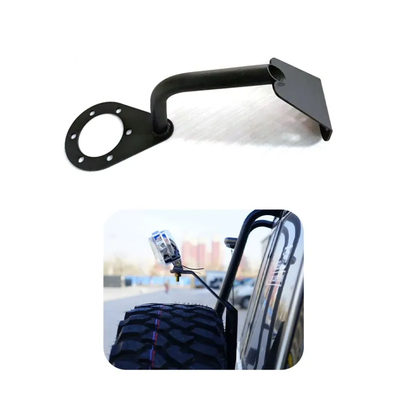 

Запасное колесо Flying Wing, флагшток, стальной кронштейн задней двери для FJ Cruiser Offroad 4x4, модифицированный удлинитель автомобиля, запасная шина Flagp