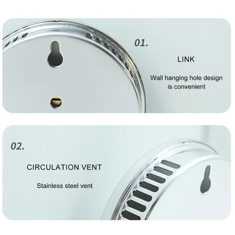 

Indoor Sauna Temperature Humidity Monitors Large Display Hygrometer Thermometers