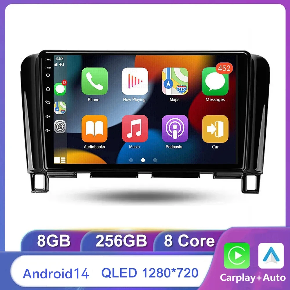 

Android 14.0 Car Screen for Nissan Serena 4 C26 2010 2011 - 2016 Car Player Navigation Radio Multimedia Video Stereo BT WIFI DSP