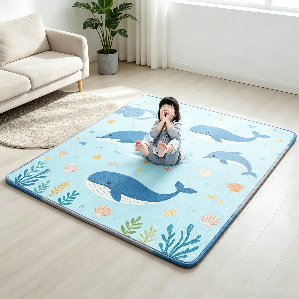 Double Sided Pattern Baby Activities Crawling Play Mats Non-toxic EPE Baby Activity Gym Room Mat Game Mat for Children's Mat Rug