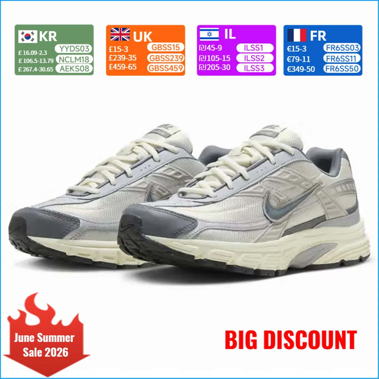 NIKE INITIATOR Breathable Running Shoes Retro Running Shoes Slip-Resistant & Durable Cushioning Design Black HQ1179-001