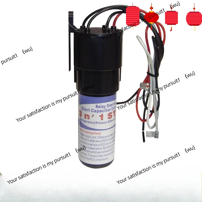 

Universal RCO410 RCO810 RCO210 RCO610 RCO420 Refrigerator 3-in-1 Hard Start Kit Relay Capacitor for RC100 AP4503019 2P