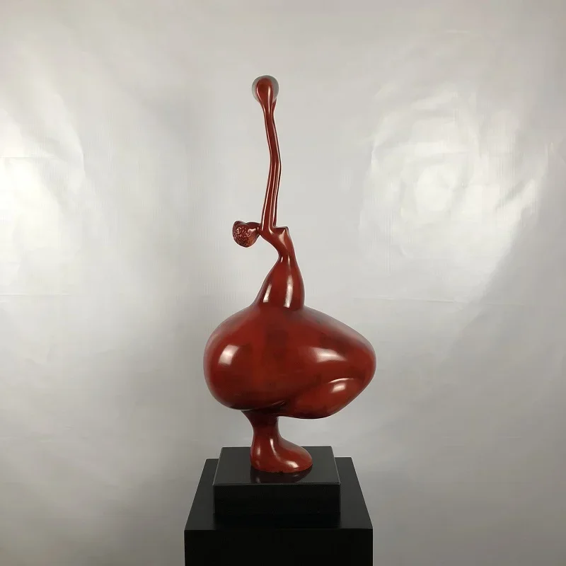 عمل فني على شكل مجسم تجريدي، نموذج إبداعي حديث لتزيين الغرفة من الأرض إلى السقف، خزانة مشروبات منزلية لغرفة المعيشة #2