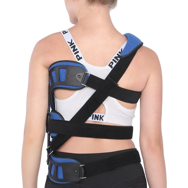 

TJ-WM003 Thoracic Lumbar Back Rehabilitation Posture Scoliosis Corrector Brace Elastic Lumbar Support