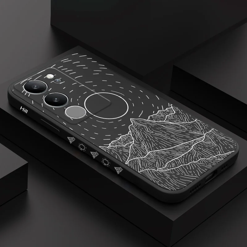 

Starry Night Phone Case For VIVO V50 V40 V30 V29 V29E V27 V27E V25 V25E V23 V23E V21 V20 Y20 Y12 Y21 Y22 Pro 4G 5G Cover