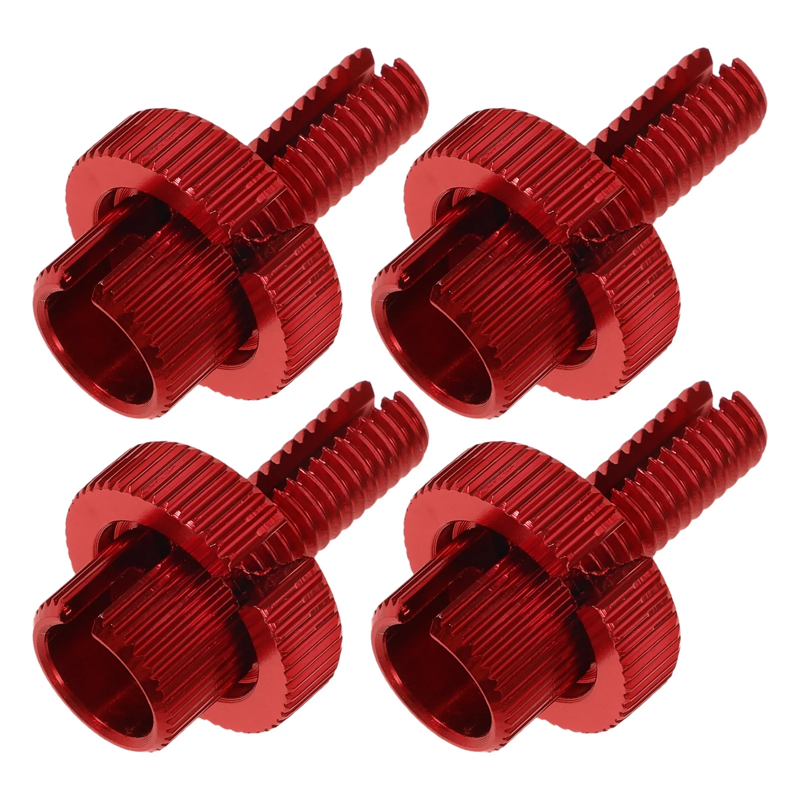 

4Pcs Clutch Brake Cable Adjuster Screw Aluminum Alloy Vibrant Color Practical Replacement for Motorcycles Clutch Cable Adjuster